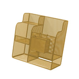 Maxbell Fitness Equipment Organizer Ball Holder for Resistance Band Soccer Gold