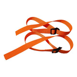 Maxbell 2 Pieces Rowing Machine Feet Straps Portable Universal Easy to Install 76 cm Orange