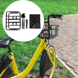 Bicycle Basket Universal Fit Large Bicycle Storage Basket for Daily Shopping