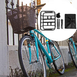 Bicycle Basket Universal Fit Large Bicycle Storage Basket for Daily Shopping