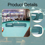 Maxbell Billiards Pool Case 1/2 Jointed Cue Cases Protector Billiard Rod Storage Bag Green