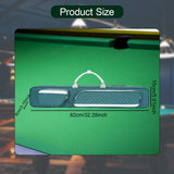 Maxbell Billiards Pool Case 1/2 Jointed Cue Cases Protector Billiard Rod Storage Bag Green