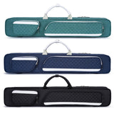 Maxbell Billiards Pool Case 1/2 Jointed Cue Cases Protector Billiard Rod Storage Bag Green