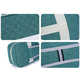 Maxbell Billiards Pool Case 1/2 Jointed Cue Cases Protector Billiard Rod Storage Bag Green