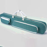Maxbell Billiards Pool Case 1/2 Jointed Cue Cases Protector Billiard Rod Storage Bag Green