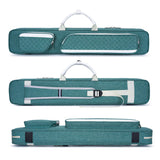 Maxbell Billiards Pool Case 1/2 Jointed Cue Cases Protector Billiard Rod Storage Bag Green