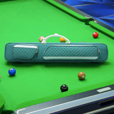 Maxbell Billiards Pool Case 1/2 Jointed Cue Cases Protector Billiard Rod Storage Bag Green
