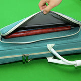 Maxbell Billiards Pool Case 1/2 Jointed Cue Cases Protector Billiard Rod Storage Bag Green