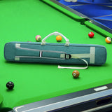 Maxbell Billiards Pool Case 1/2 Jointed Cue Cases Protector Billiard Rod Storage Bag Green