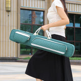 Maxbell Billiards Pool Case 1/2 Jointed Cue Cases Protector Billiard Rod Storage Bag Green