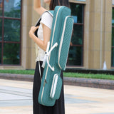 Maxbell Billiards Pool Case 1/2 Jointed Cue Cases Protector Billiard Rod Storage Bag Green