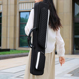 Maxbell Billiards Pool Case 1/2 Jointed Cue Cases Protector Billiard Rod Storage Bag Black