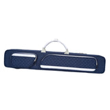 Maxbell Billiards Pool Case 1/2 Jointed Cue Cases Protector Billiard Rod Storage Bag Blue