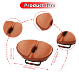 Maxbell Bike Seat Cushion Noseless Shock Absorbing Bicycle Saddle for Outdoor Sports