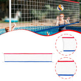 Maxbell Volleyball Net Only Weatherproof Foldable with Storage Bag Practice for Pool
