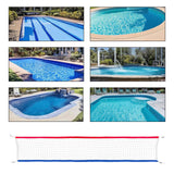 Maxbell Volleyball Net Only Weatherproof Foldable with Storage Bag Practice for Pool