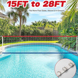 Maxbell Volleyball Net Only Weatherproof Foldable with Storage Bag Practice for Pool