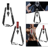 Maxbell Arm Exerciser Nonslip Arm Strength Bar for Beginners and Professionals Bicep black