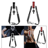 Maxbell Arm Exerciser Nonslip Arm Strength Bar for Beginners and Professionals Bicep black