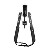 Maxbell Arm Exerciser Nonslip Arm Strength Bar for Beginners and Professionals Bicep black