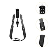 Maxbell Arm Exerciser Nonslip Arm Strength Bar for Beginners and Professionals Bicep black