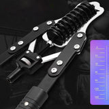 Maxbell Arm Exerciser Nonslip Arm Strength Bar for Beginners and Professionals Bicep black