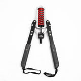 Maxbell Arm Exerciser Nonslip Arm Strength Bar for Beginners and Professionals Bicep red