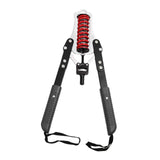 Maxbell Arm Exerciser Nonslip Arm Strength Bar for Beginners and Professionals Bicep red