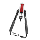 Maxbell Arm Exerciser Nonslip Arm Strength Bar for Beginners and Professionals Bicep red