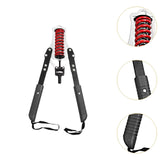 Maxbell Arm Exerciser Nonslip Arm Strength Bar for Beginners and Professionals Bicep red