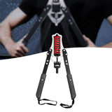 Maxbell Arm Exerciser Nonslip Arm Strength Bar for Beginners and Professionals Bicep red