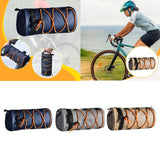 Maxbell Bike Handlebar Bag Oxford Cloth Portable Front Bag for Outdoor Hiking Travel Dark Blue