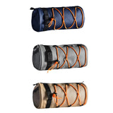 Maxbell Bike Handlebar Bag Oxford Cloth Portable Front Bag for Outdoor Hiking Travel Dark Blue