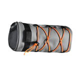 Maxbell Bike Handlebar Bag Oxford Cloth Portable Front Bag for Outdoor Hiking Travel Light Gray