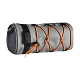 Maxbell Bike Handlebar Bag Oxford Cloth Portable Front Bag for Outdoor Hiking Travel Light Gray