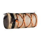 Maxbell Bike Handlebar Bag Oxford Cloth Portable Front Bag for Outdoor Hiking Travel Light Brown