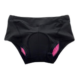 Maxbell Women's Cycling Underwear Quick Dry Padded Bike Underwear for Mountain Bikes Black
