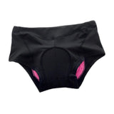 Maxbell Women's Cycling Underwear Quick Dry Padded Bike Underwear for Mountain Bikes Black
