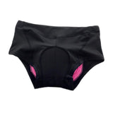 Maxbell Women's Cycling Underwear Quick Dry Padded Bike Underwear for Mountain Bikes Black