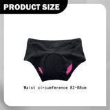 Maxbell Women's Cycling Underwear Quick Dry Padded Bike Underwear for Mountain Bikes Black