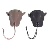 Maxbell Thigh Waist Bag Portable Versatile Belt Pouch for Outdoor Motorcycle Hicking brown