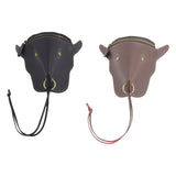 Maxbell Thigh Waist Bag Portable Versatile Belt Pouch for Outdoor Motorcycle Hicking brown