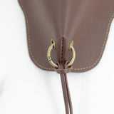 Maxbell Thigh Waist Bag Portable Versatile Belt Pouch for Outdoor Motorcycle Hicking brown