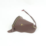 Maxbell Thigh Waist Bag Portable Versatile Belt Pouch for Outdoor Motorcycle Hicking brown