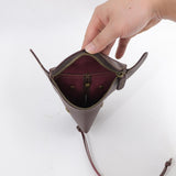 Maxbell Thigh Waist Bag Portable Versatile Belt Pouch for Outdoor Motorcycle Hicking brown