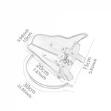 Maxbell Thigh Waist Bag Portable Versatile Belt Pouch for Outdoor Motorcycle Hicking black