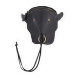 Maxbell Thigh Waist Bag Portable Versatile Belt Pouch for Outdoor Motorcycle Hicking black