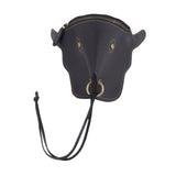 Maxbell Thigh Waist Bag Portable Versatile Belt Pouch for Outdoor Motorcycle Hicking black