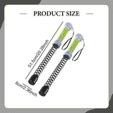 Maxbell 2 Pieces Fitness Battle Ropes Muscle Building Multipurpose Physical Training Green