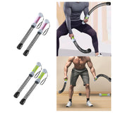 Maxbell 2 Pieces Fitness Battle Ropes Muscle Building Multipurpose Physical Training Green